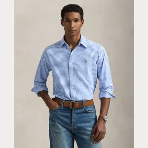 Ralph Lauren Men's Oxford Gingham Shirt - Blue/white