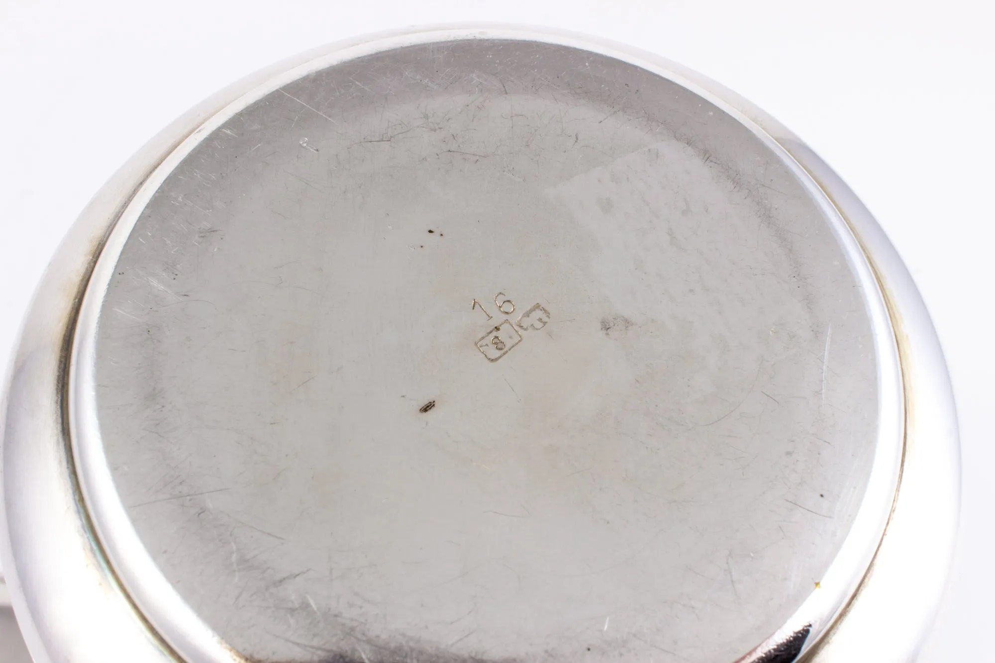 Rare Early 20th Century Derby Silver Cobbler Shaker found in France