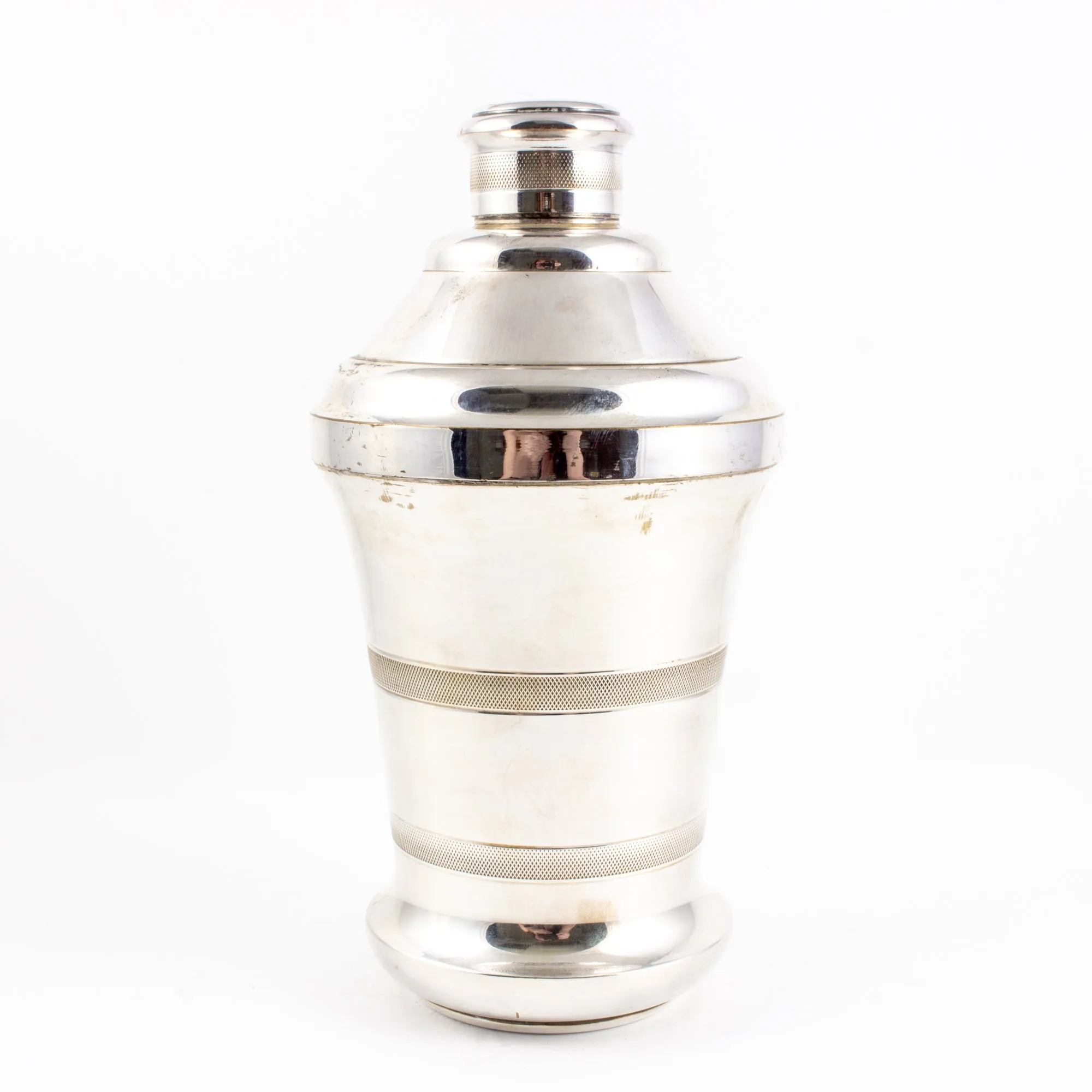 Rare Early 20th Century Derby Silver Cobbler Shaker found in France