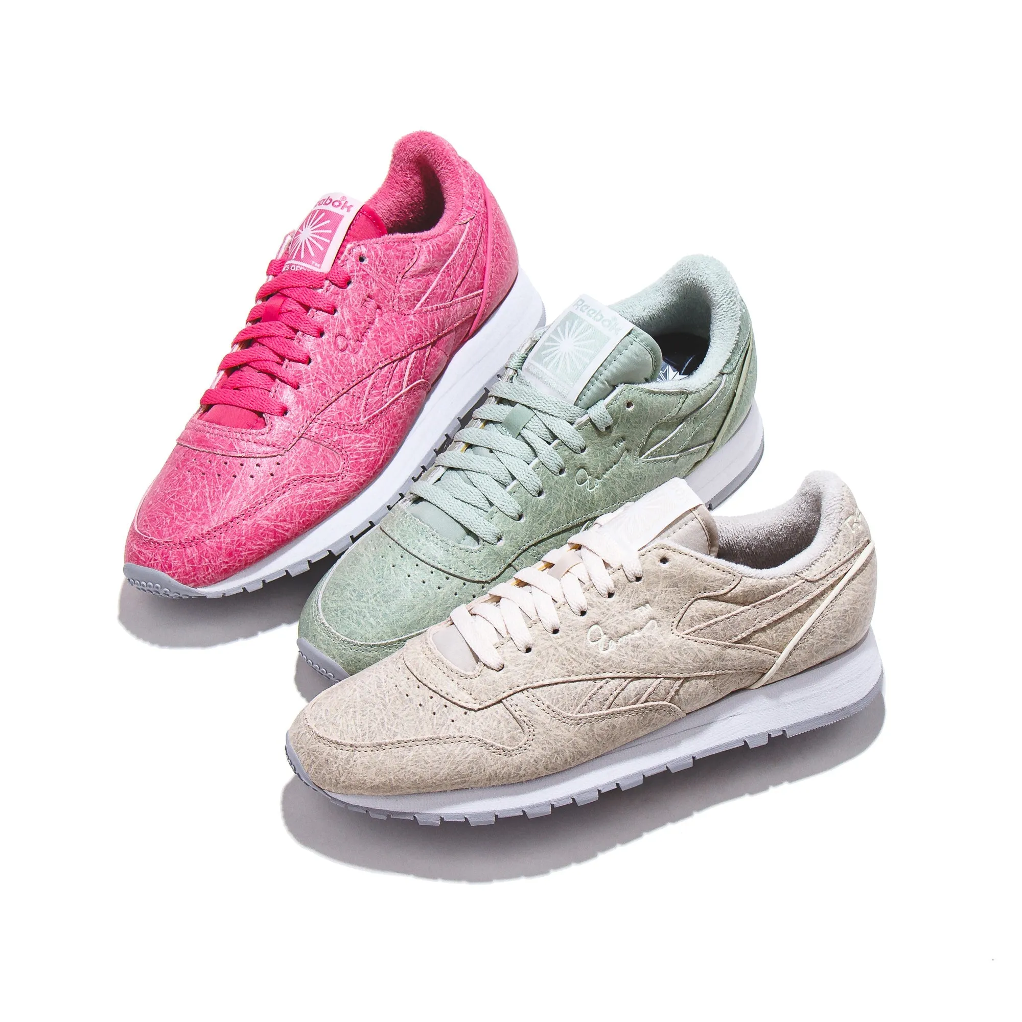Reebok Classic x Eames Leather Pink White Grey FZ5860