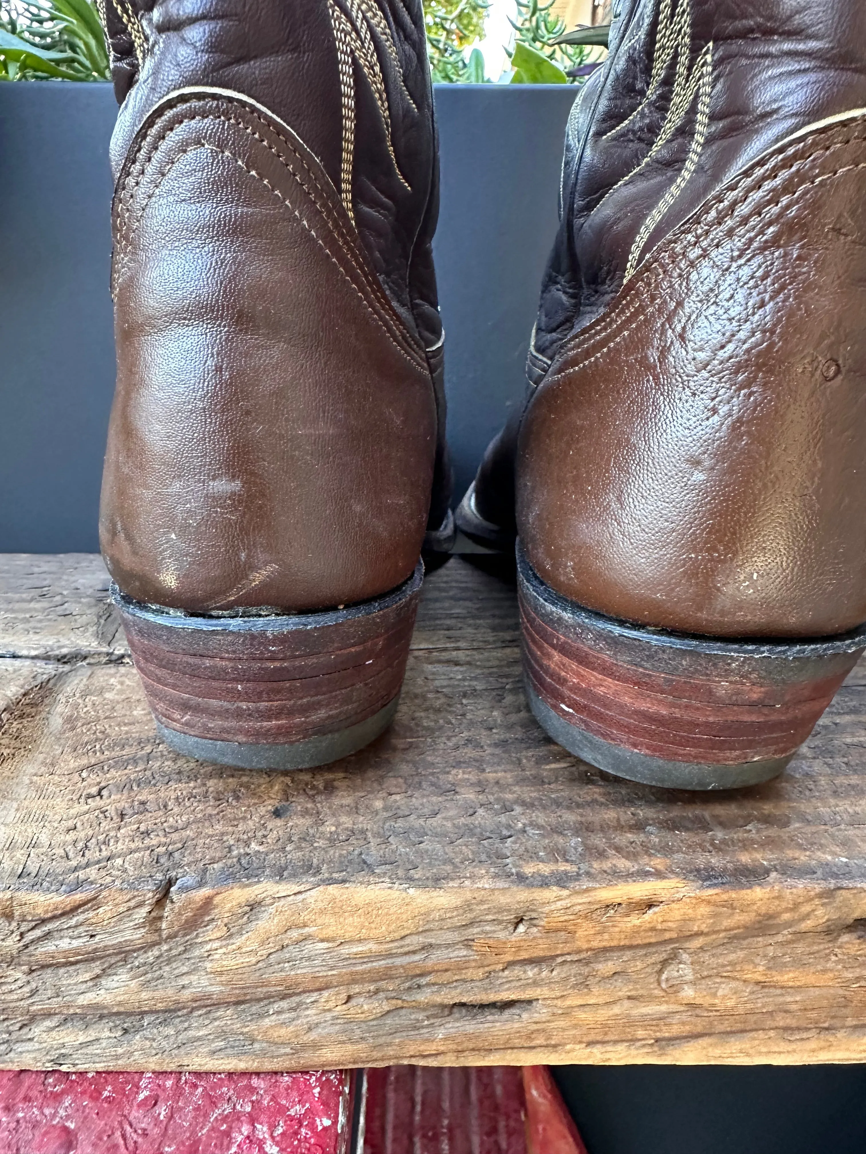 Resale Deals Nacoma Brown Boots Mens Size 8.5D