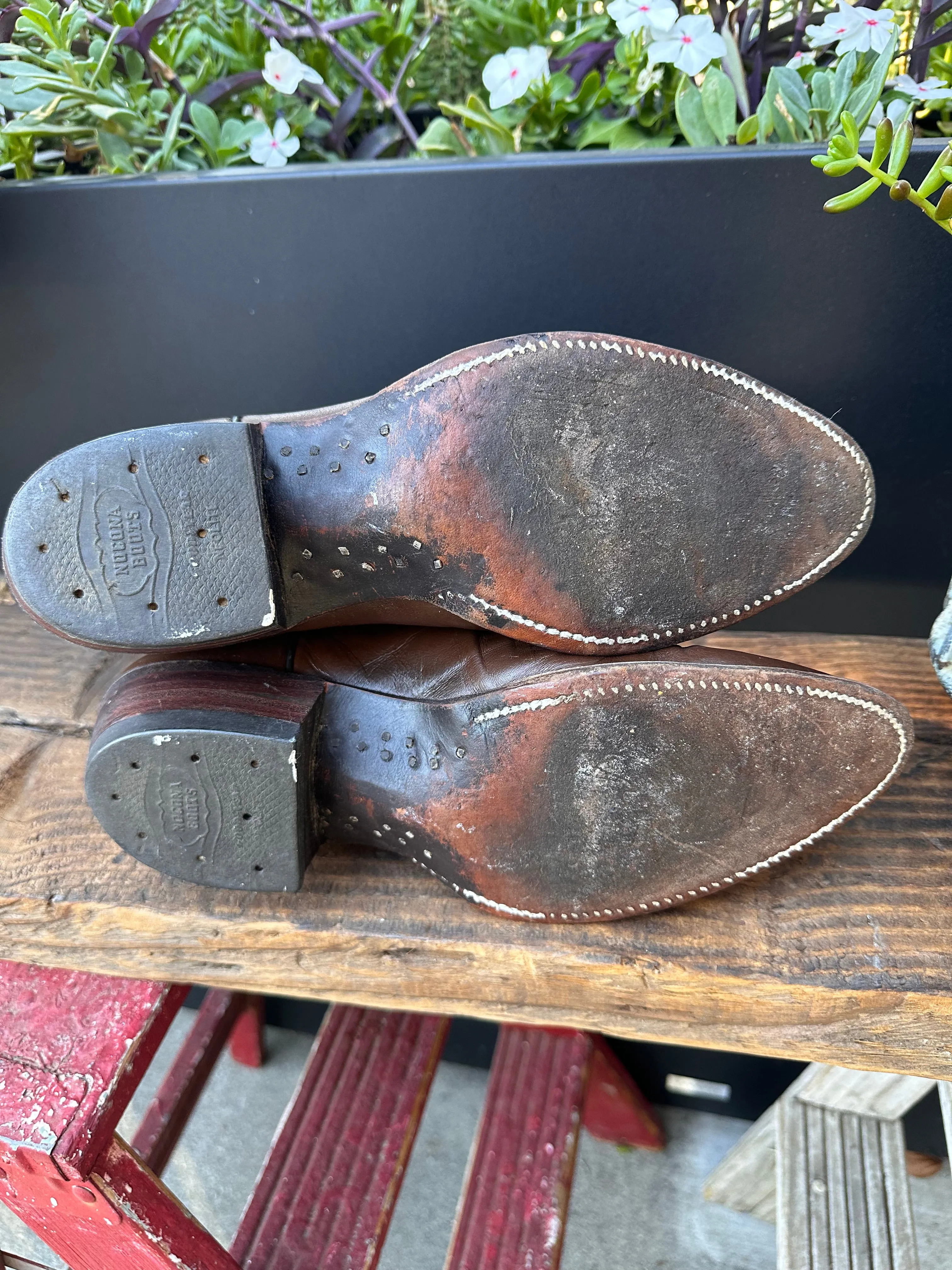 Resale Deals Nacoma Brown Boots Mens Size 8.5D
