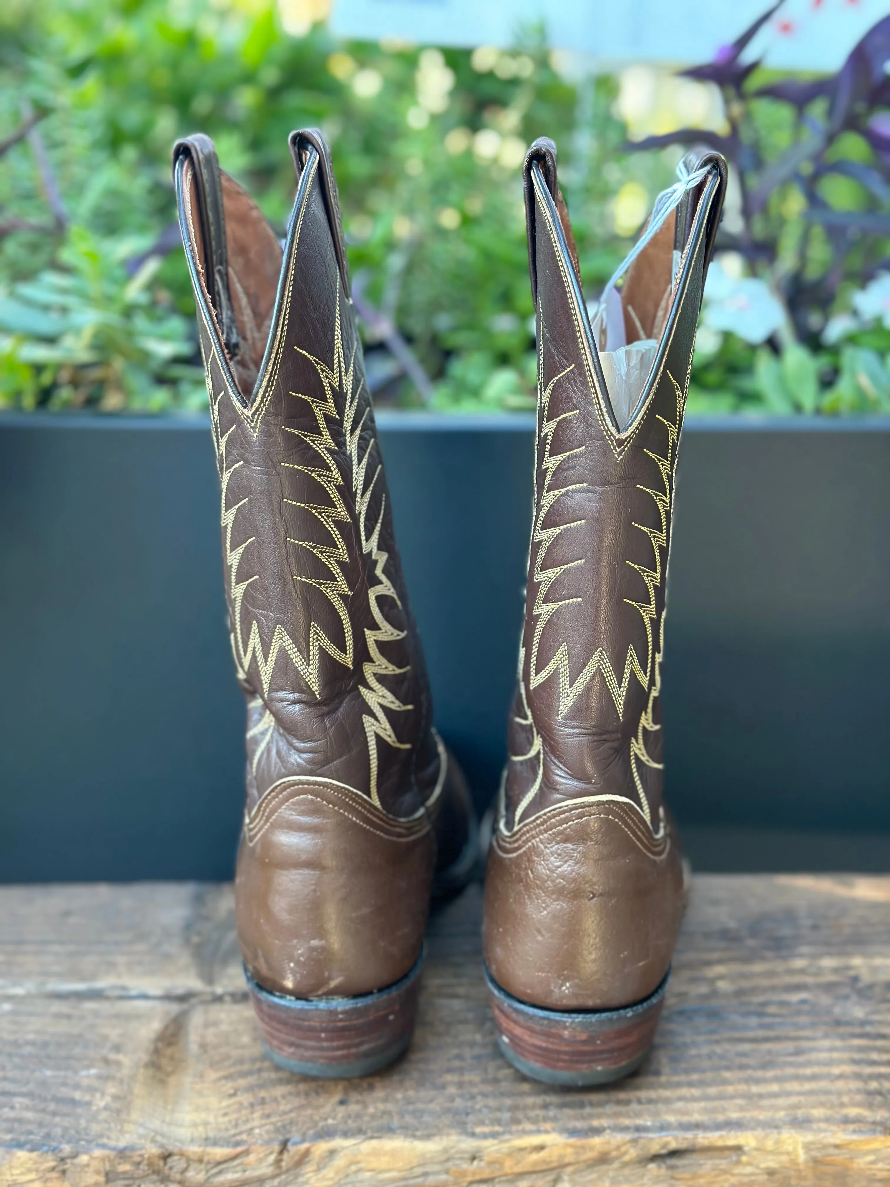 Resale Deals Nacoma Brown Boots Mens Size 8.5D