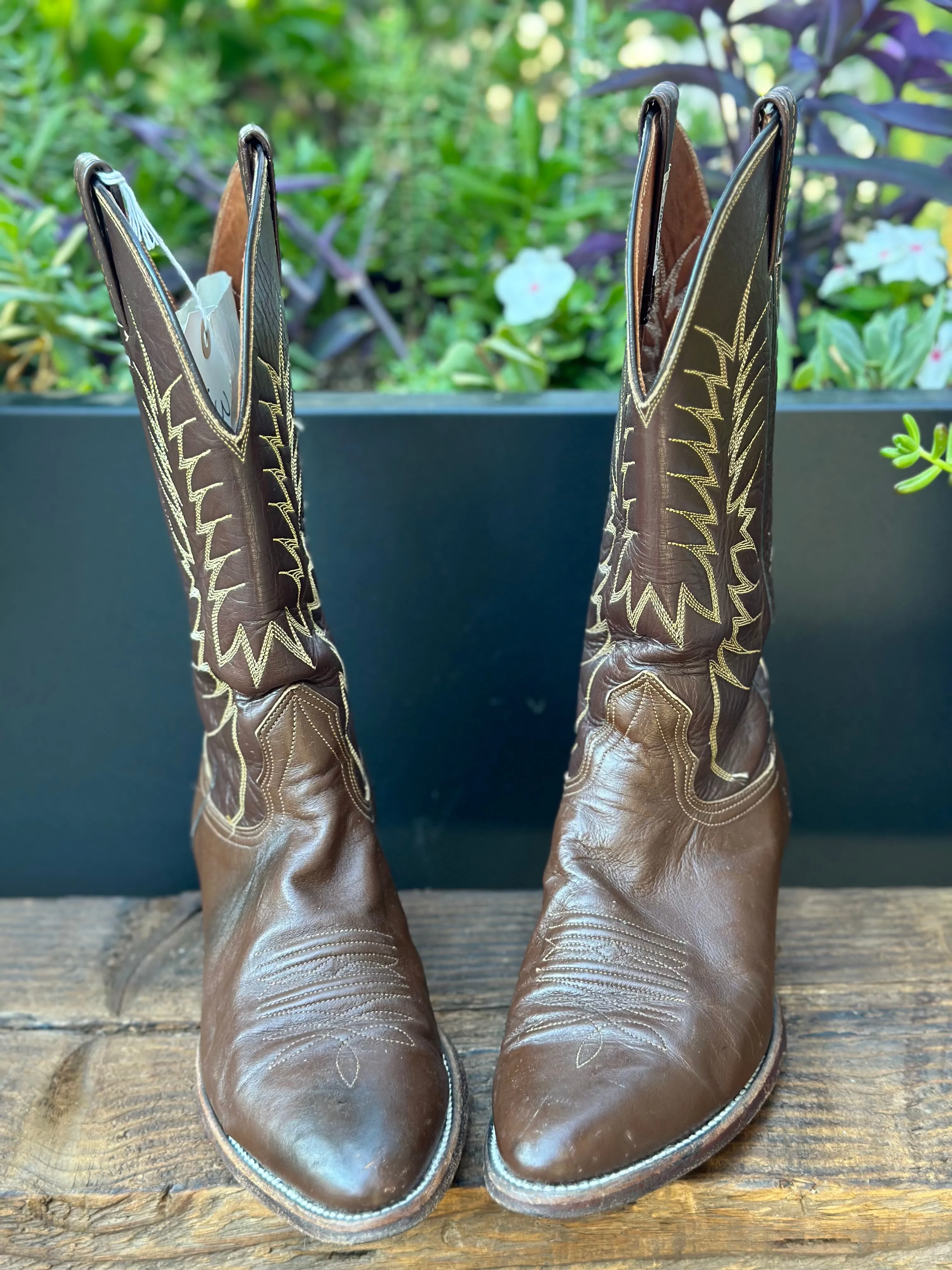 Resale Deals Nacoma Brown Boots Mens Size 8.5D