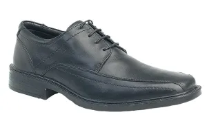 Roamers M726A Mens 4 Eye Tramline Panel Tie Shoe