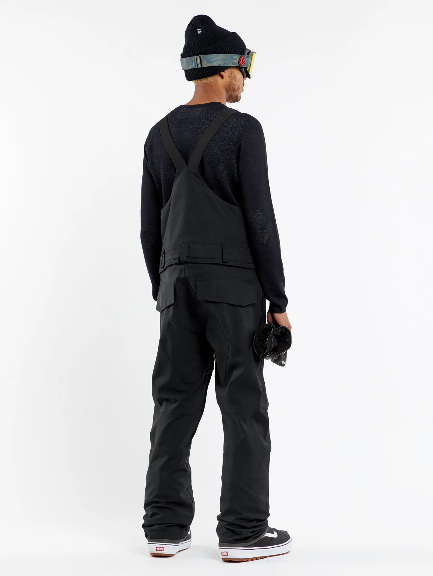 Roan Bib Overall - BLACK