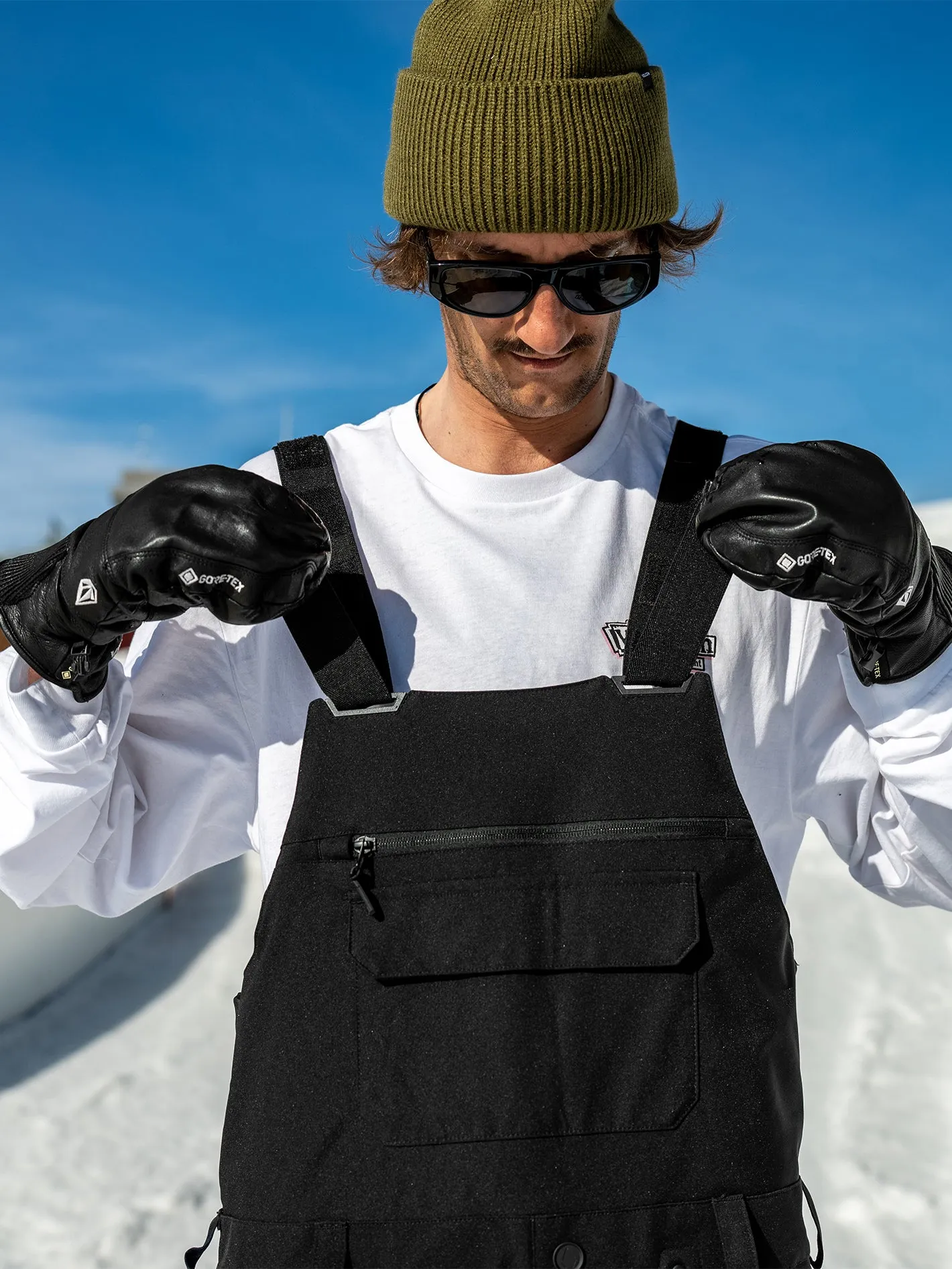 Roan Bib Overall - BLACK
