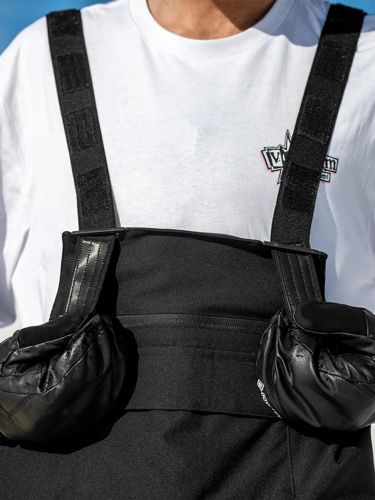 Roan Bib Overall - BLACK