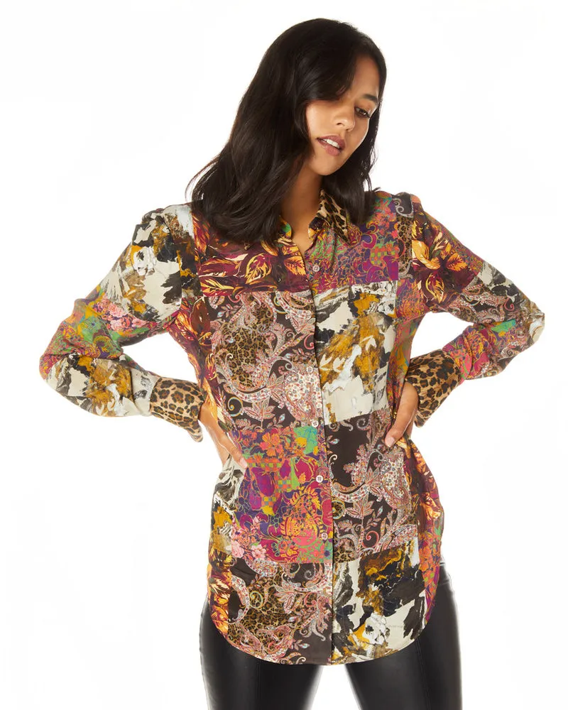 Robert Graham Long Sleeve Gabriela Print Shirt