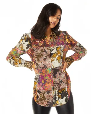 Robert Graham Long Sleeve Gabriela Print Shirt