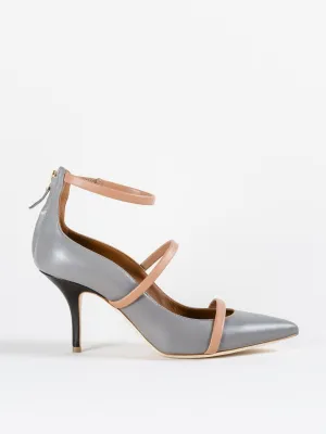 robyn heel - dark grey/nude