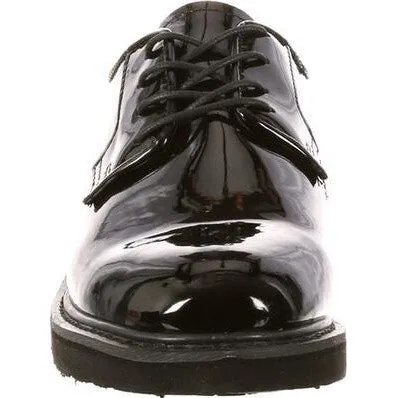 Rocky Men's High-Gloss Dress Leather 4" Soft Toe Oxford Shoe- FQ00510-8