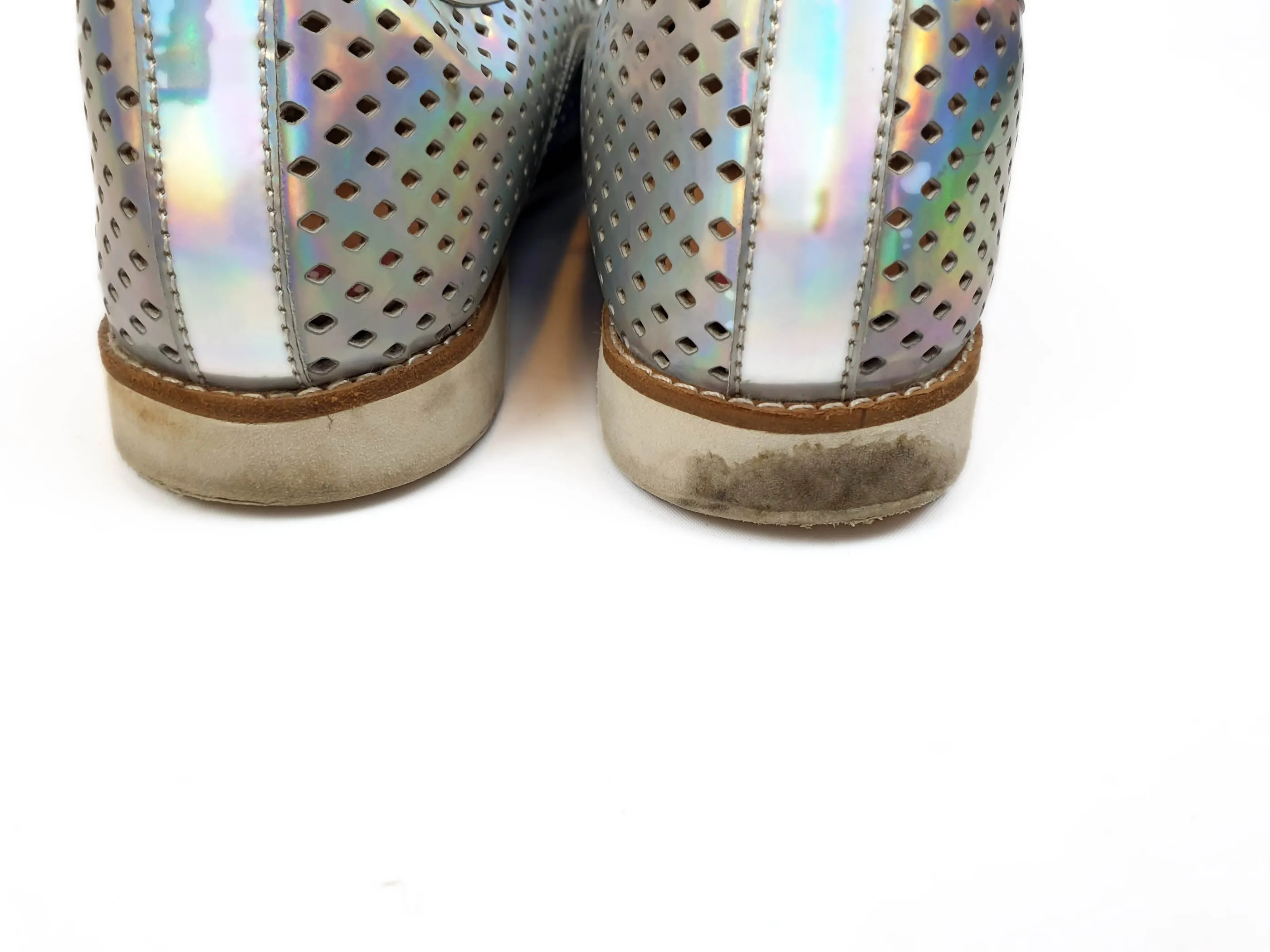 Rollie derby city punch pastel floral shoes size 40 (comes with box)
