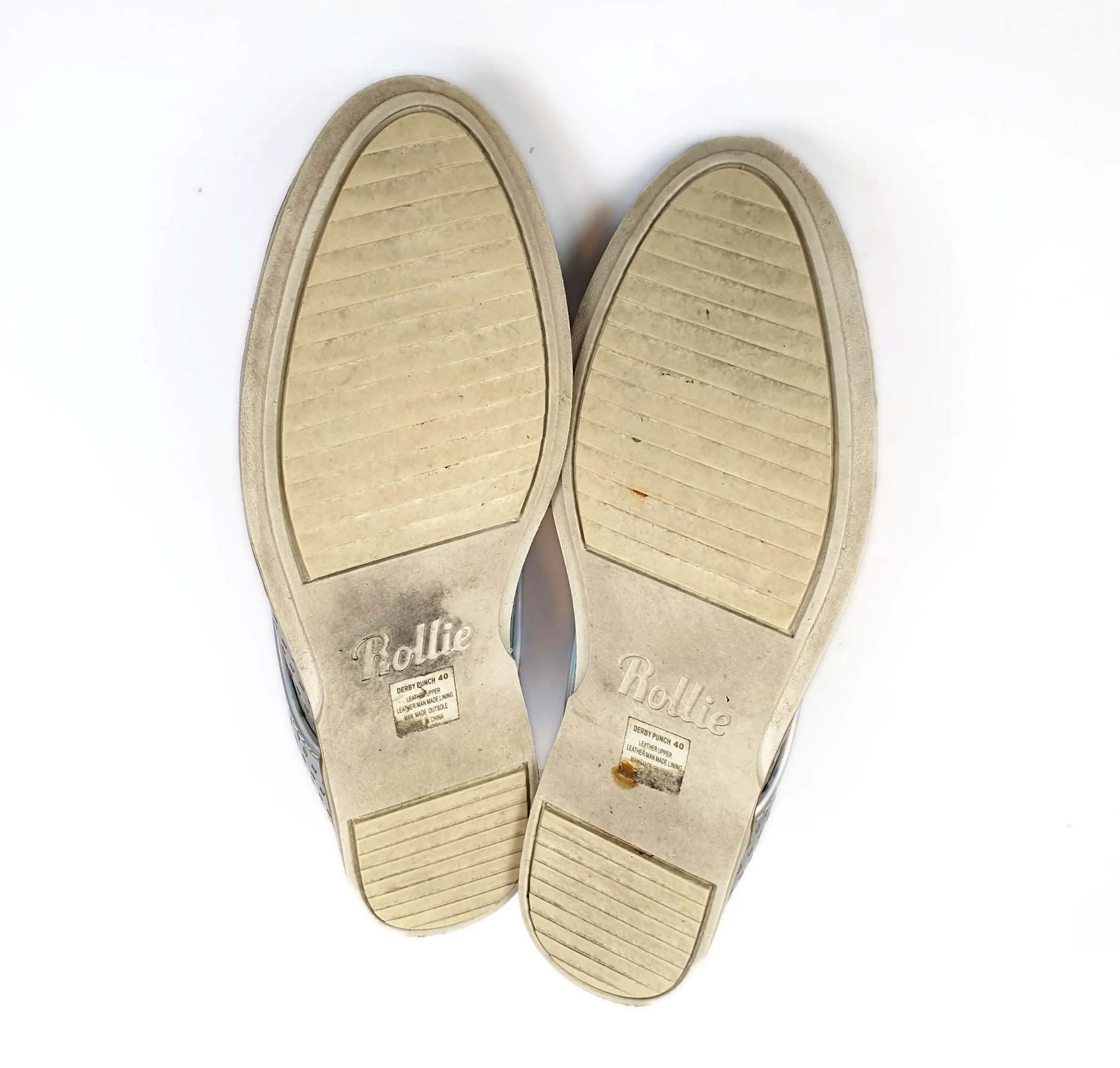 Rollie derby city punch pastel floral shoes size 40 (comes with box)
