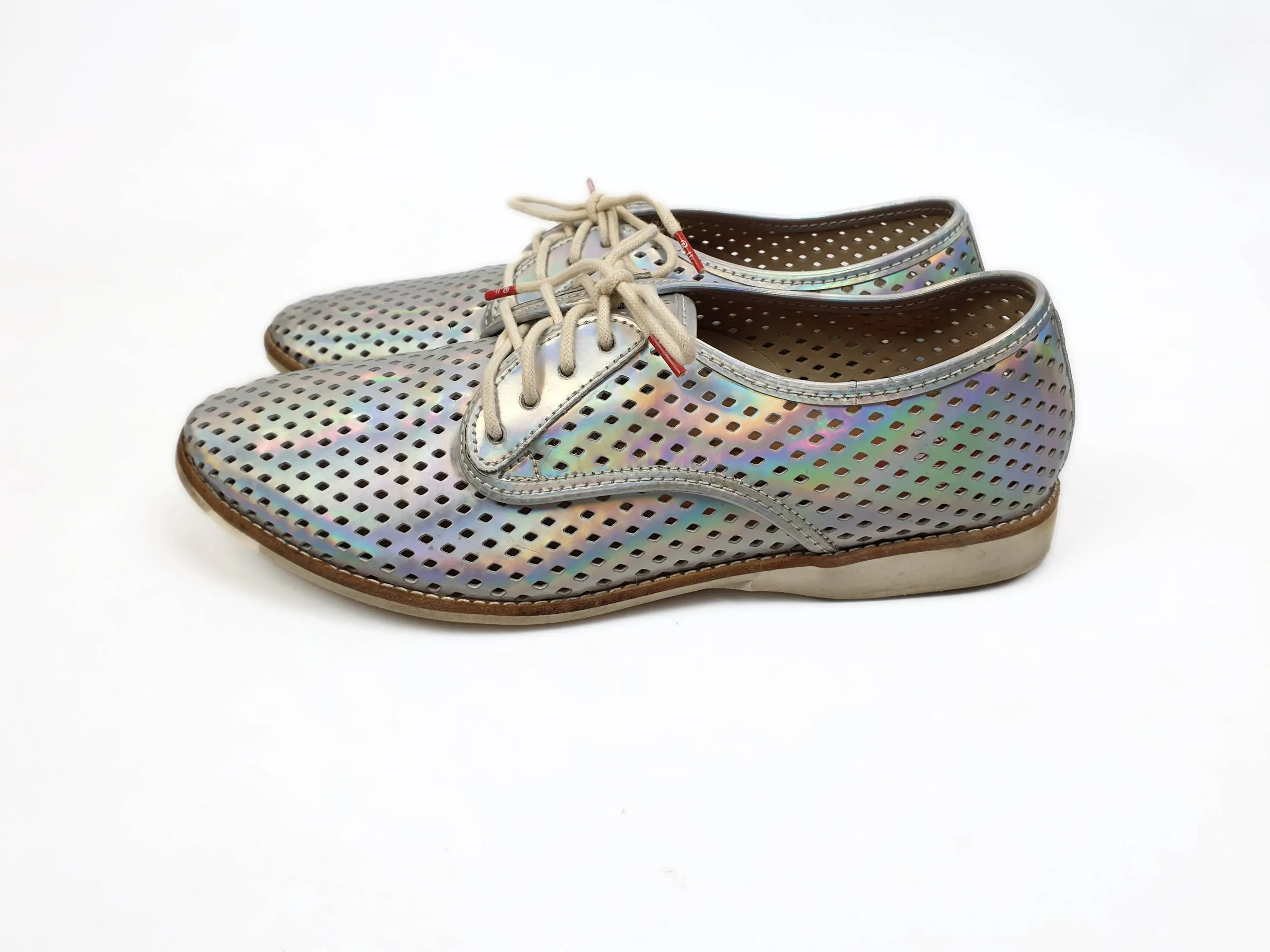 Rollie derby city punch pastel floral shoes size 40 (comes with box)