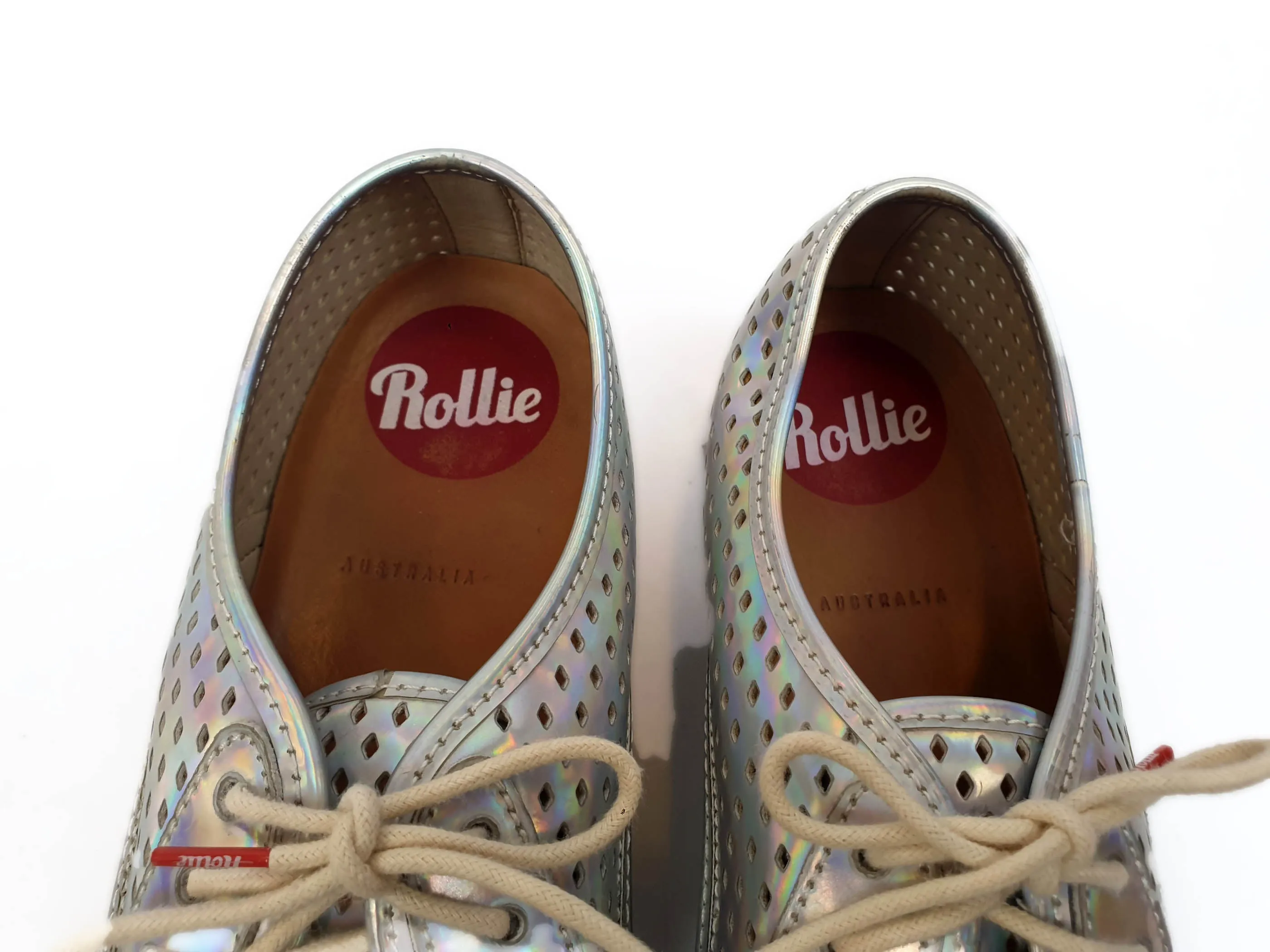 Rollie derby city punch pastel floral shoes size 40 (comes with box)