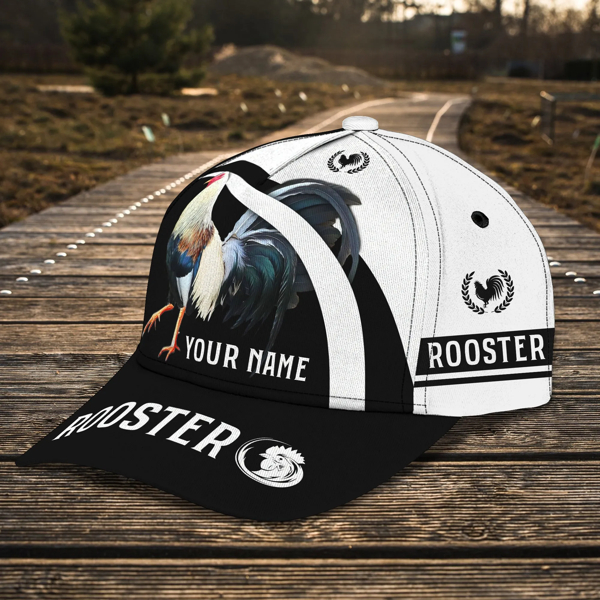 Rooster - Personalized Name Cap 26 - Nvc97
