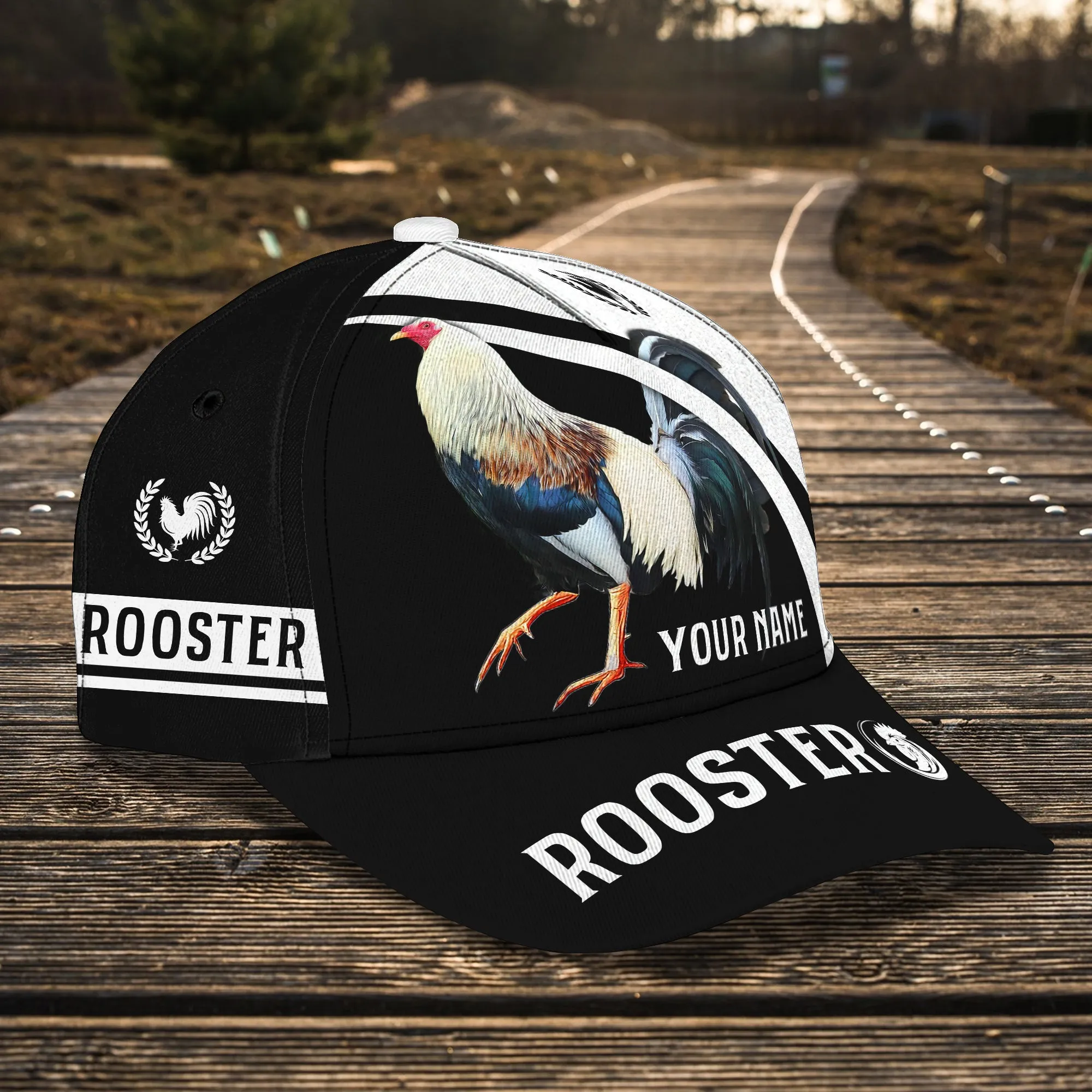 Rooster - Personalized Name Cap 26 - Nvc97