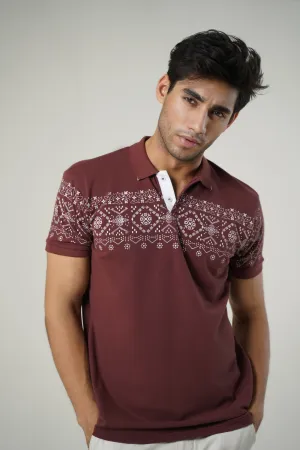 Rust Maroon T-Shirt