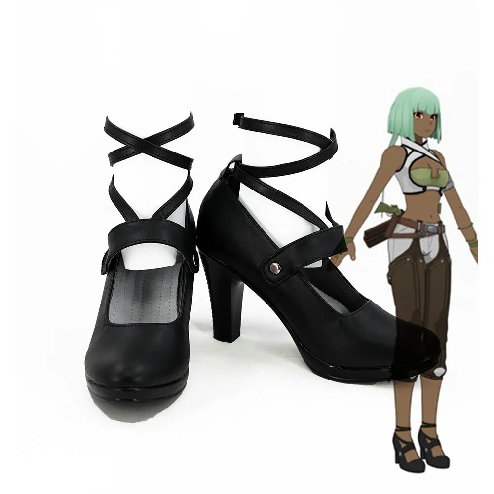RWBY Halloween Costumes Accessory Emerald Sustrai Cosplay Shoes Boots
