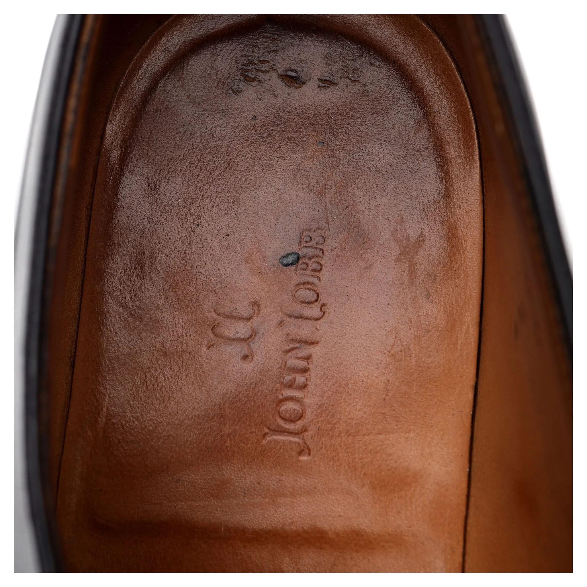 'Saint Crepin 2006' Dark Grey Leather Oxford UK 7.5 E