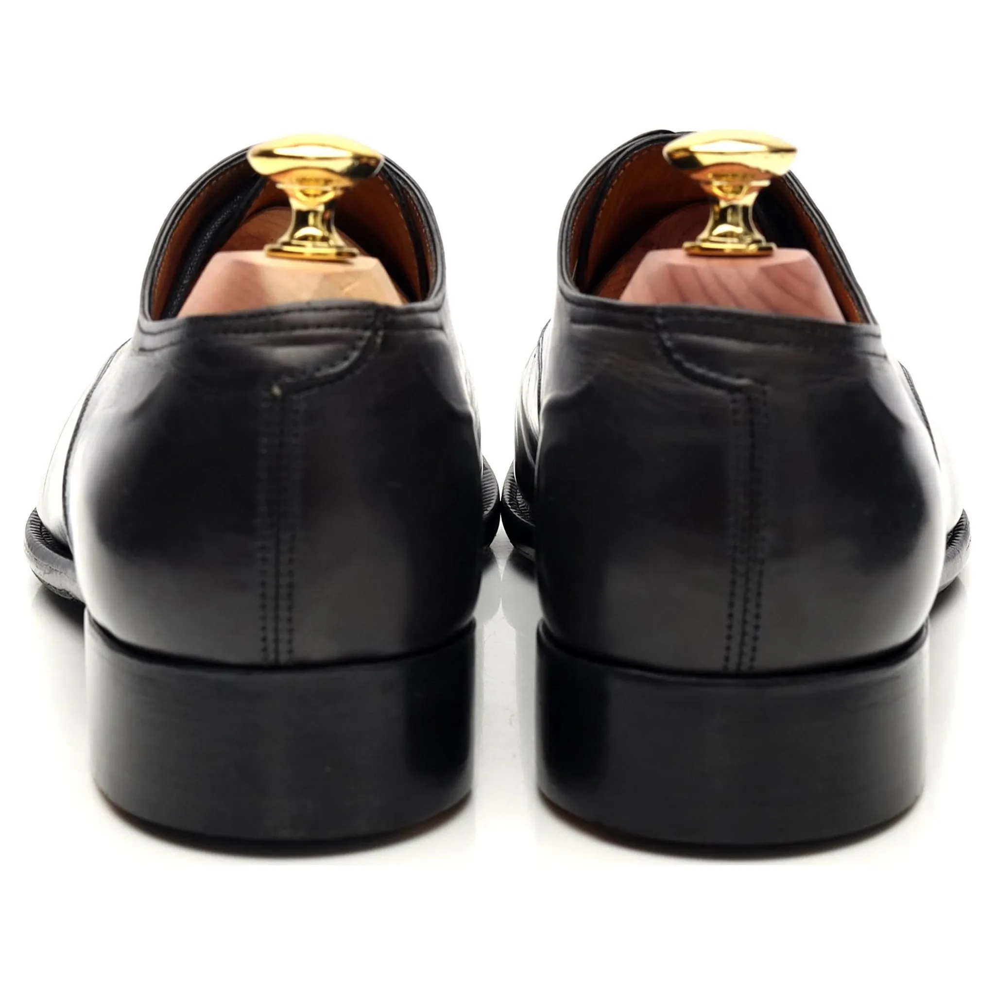 'Saint Crepin 2006' Dark Grey Leather Oxford UK 7.5 E