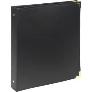 Samsill Classic Vinyl Business Card Binder