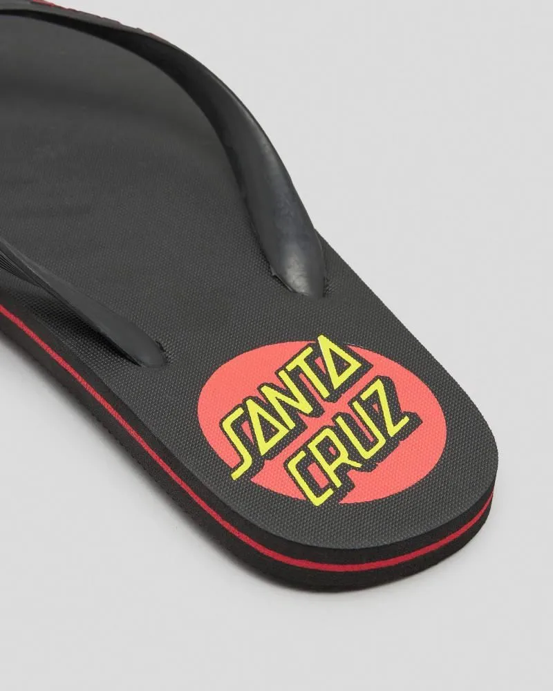 Santa Cruz Thong Classic Dot - Black