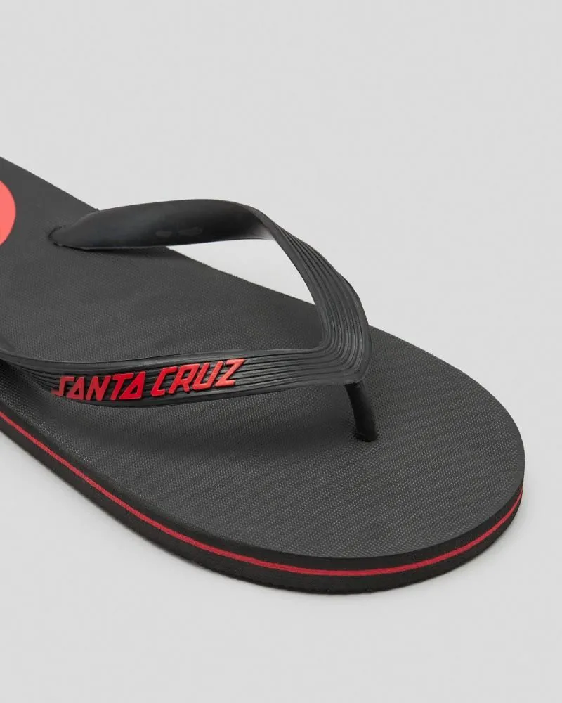Santa Cruz Thong Classic Dot - Black