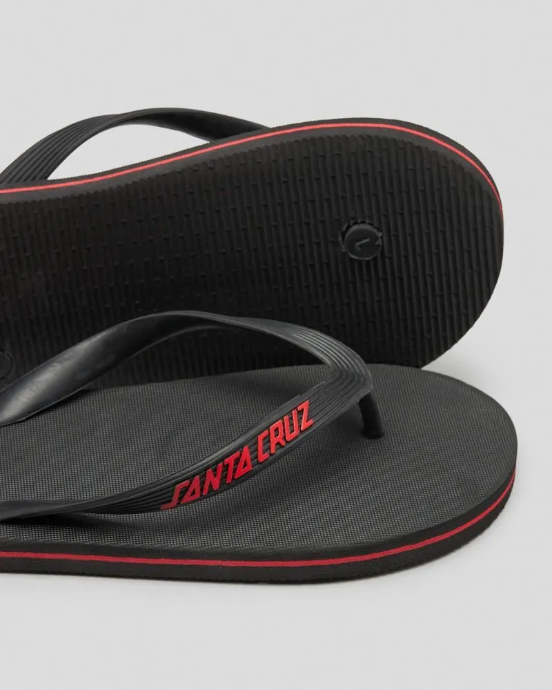 Santa Cruz Thong Classic Dot - Black