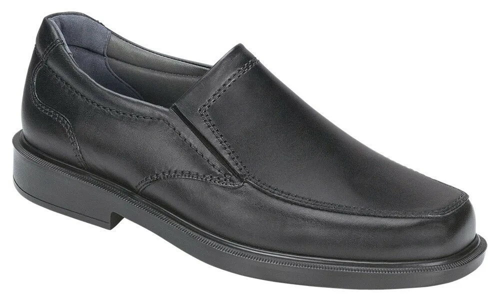 SAS Men's Diplomat Black Leather Slip-on Comfort Shoe