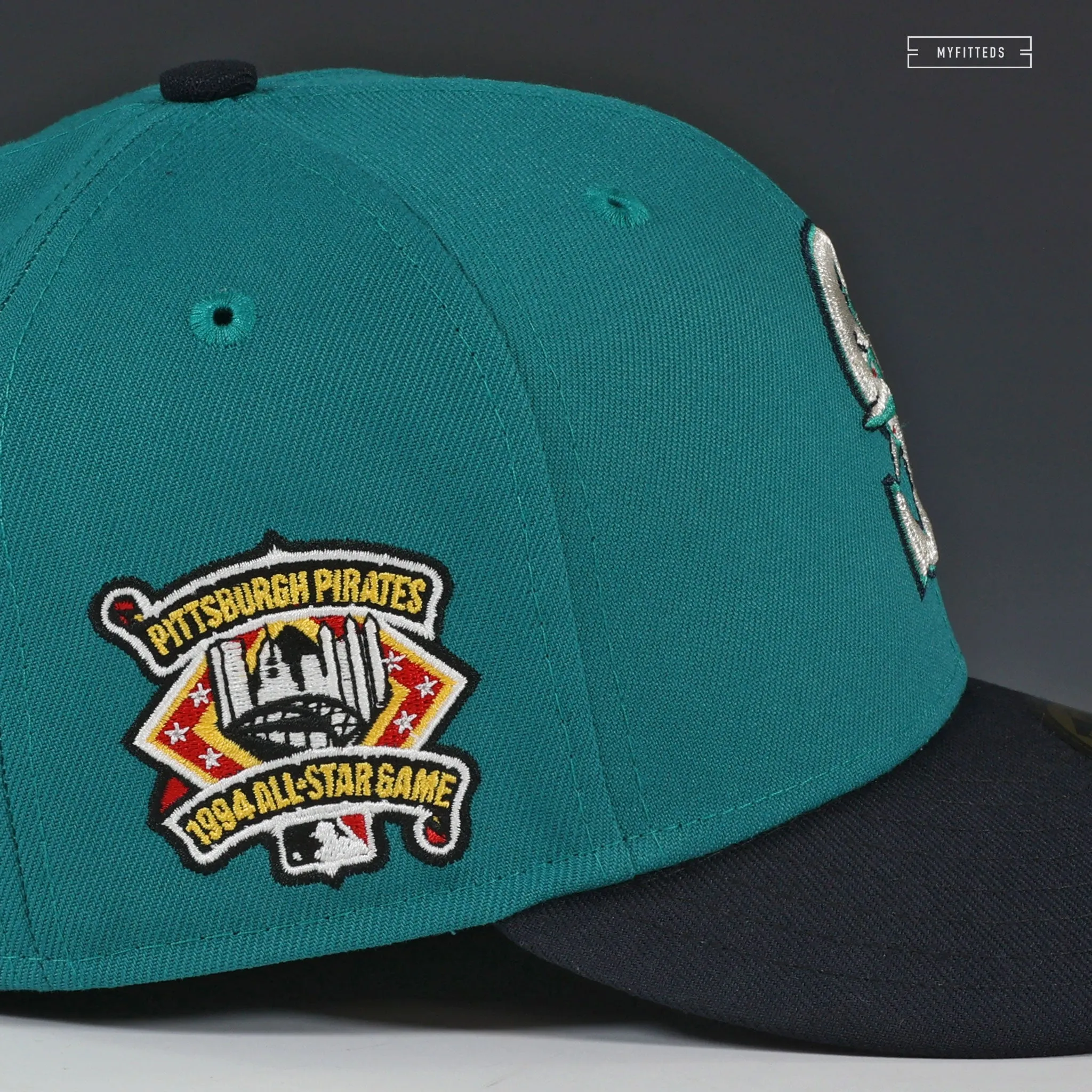SEATTLE MARINERS 1994 ALL-STAR GAME PITTSBURGH KEN GRIFFEY JR. NEW ERA FITTED CAP