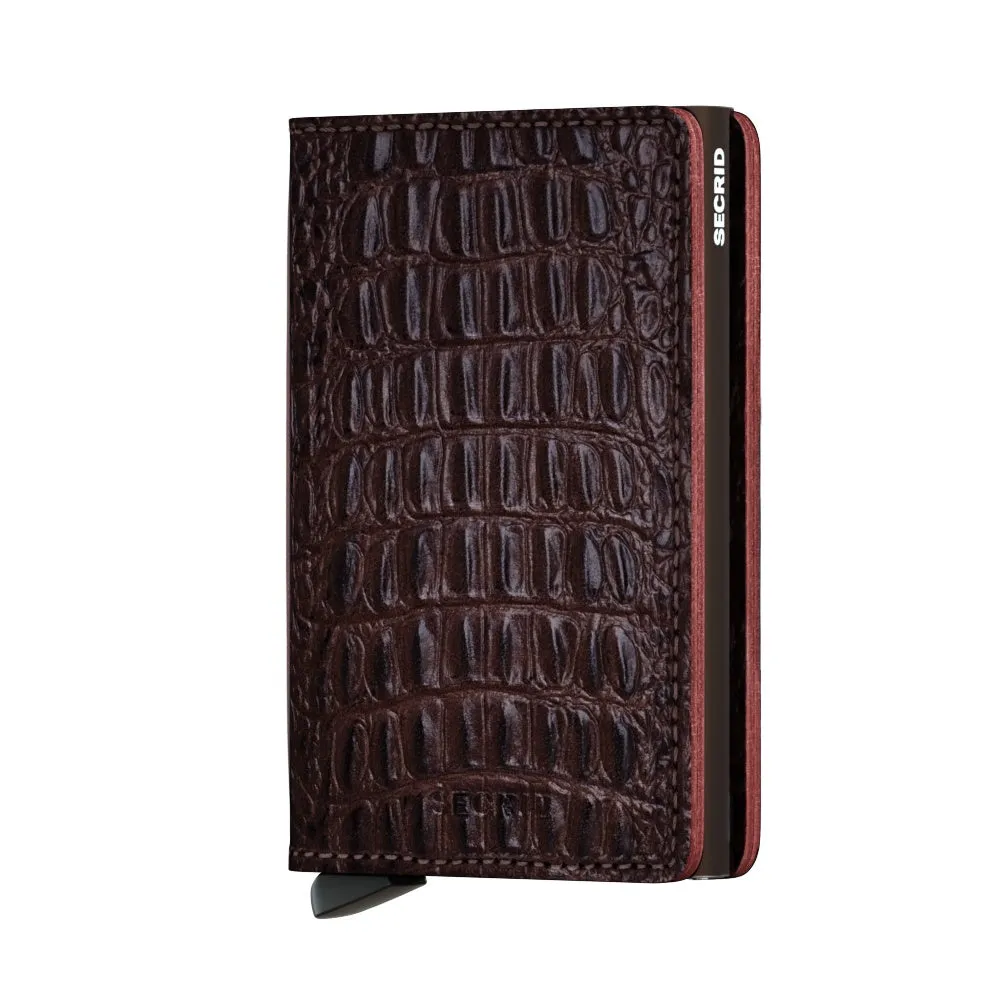 SECRID Slimwallet Leather - Nile Brown