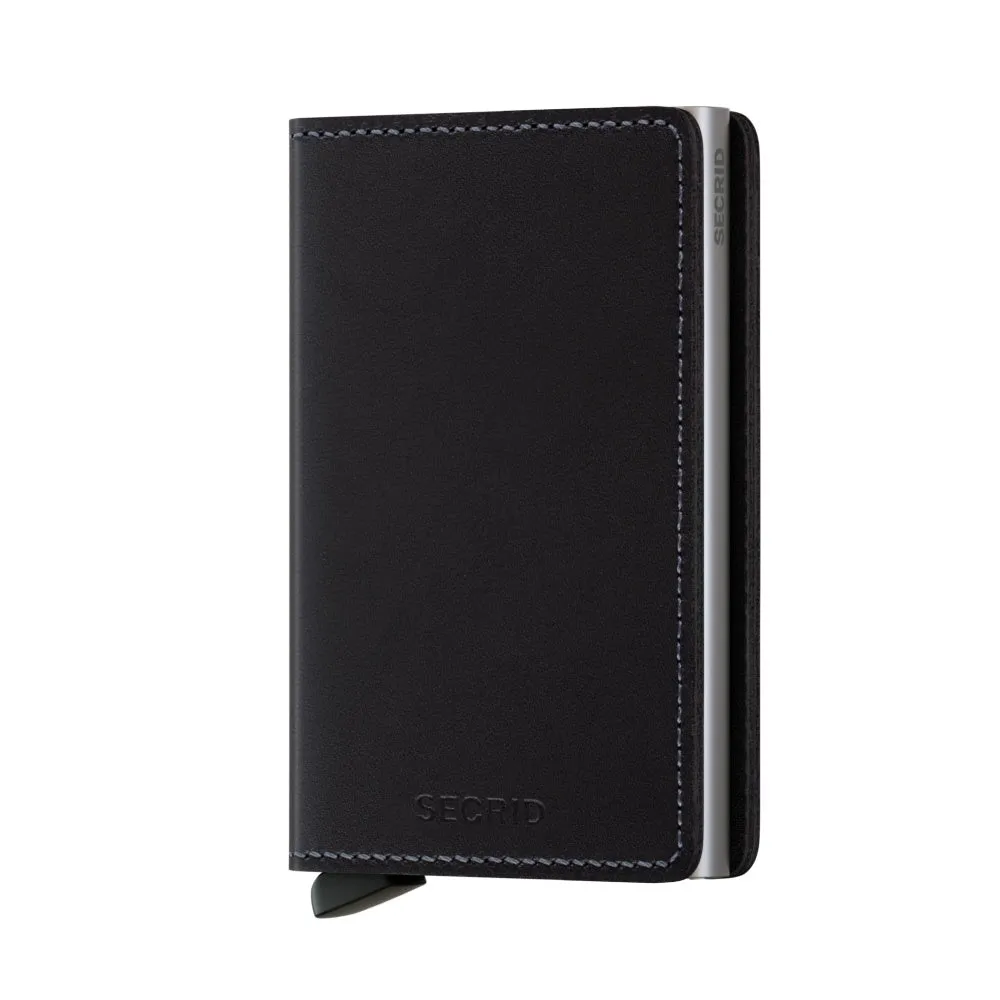 SECRID Slimwallet Leather - Original Black