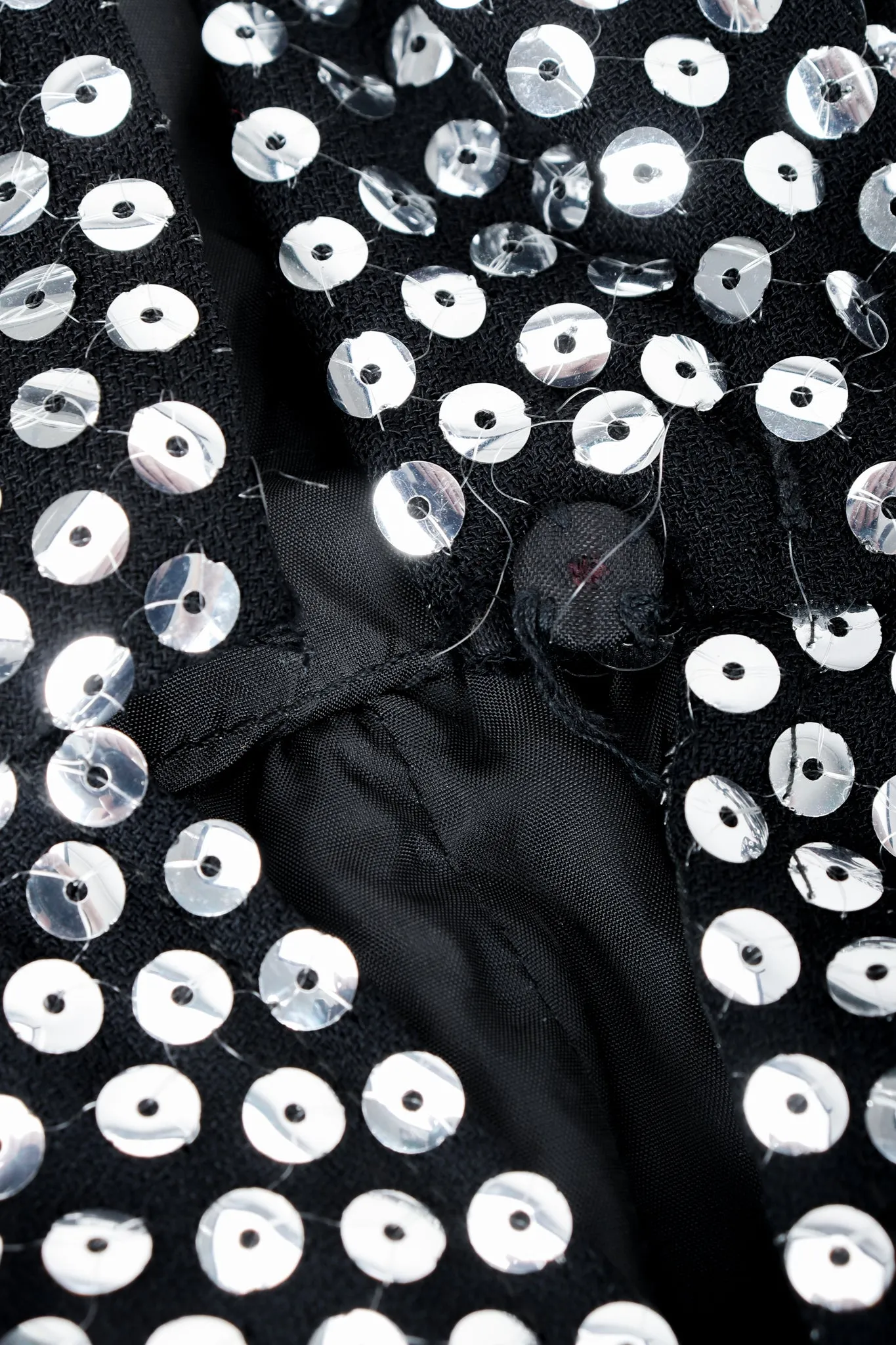 Sequin Mirror Shirtwaist Dress