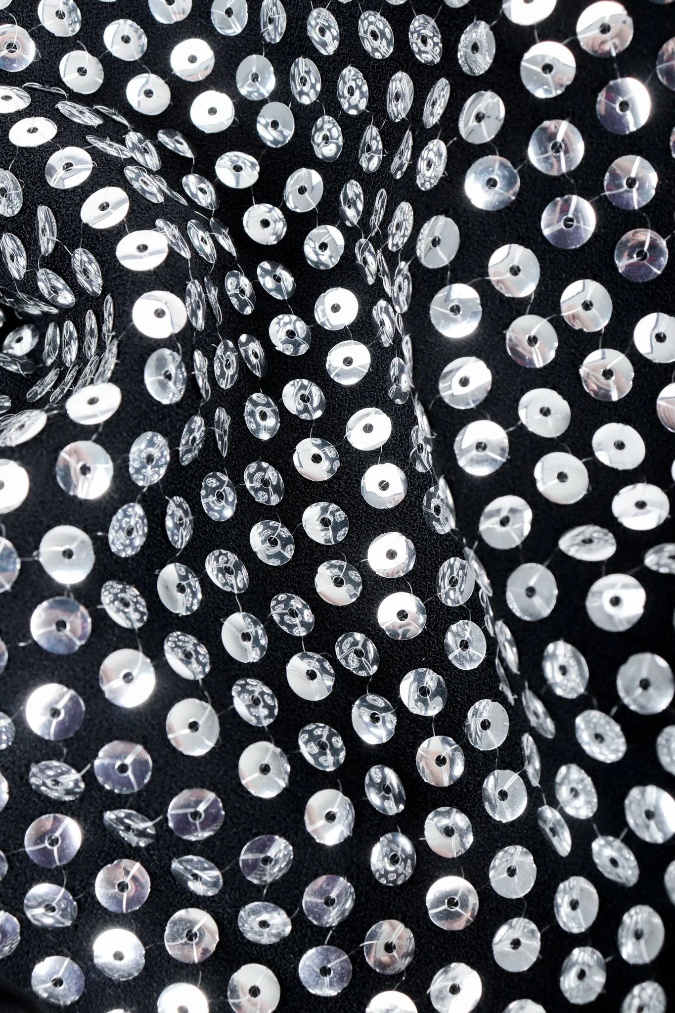 Sequin Mirror Shirtwaist Dress