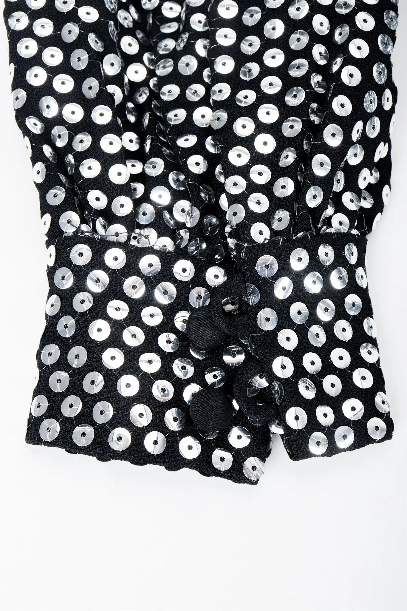 Sequin Mirror Shirtwaist Dress