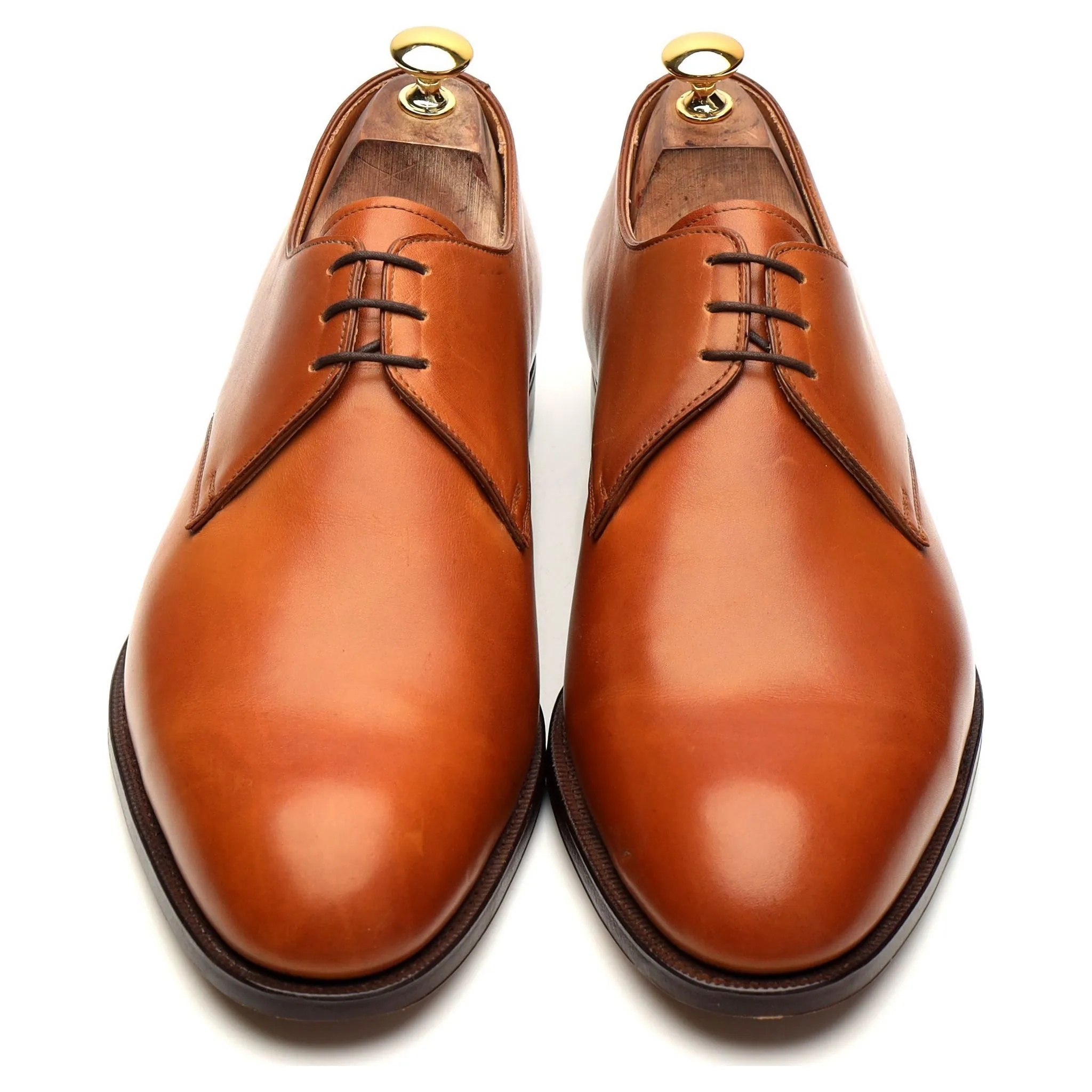 'Sherwood' Tan Brown Leather Derby UK 11.5 D