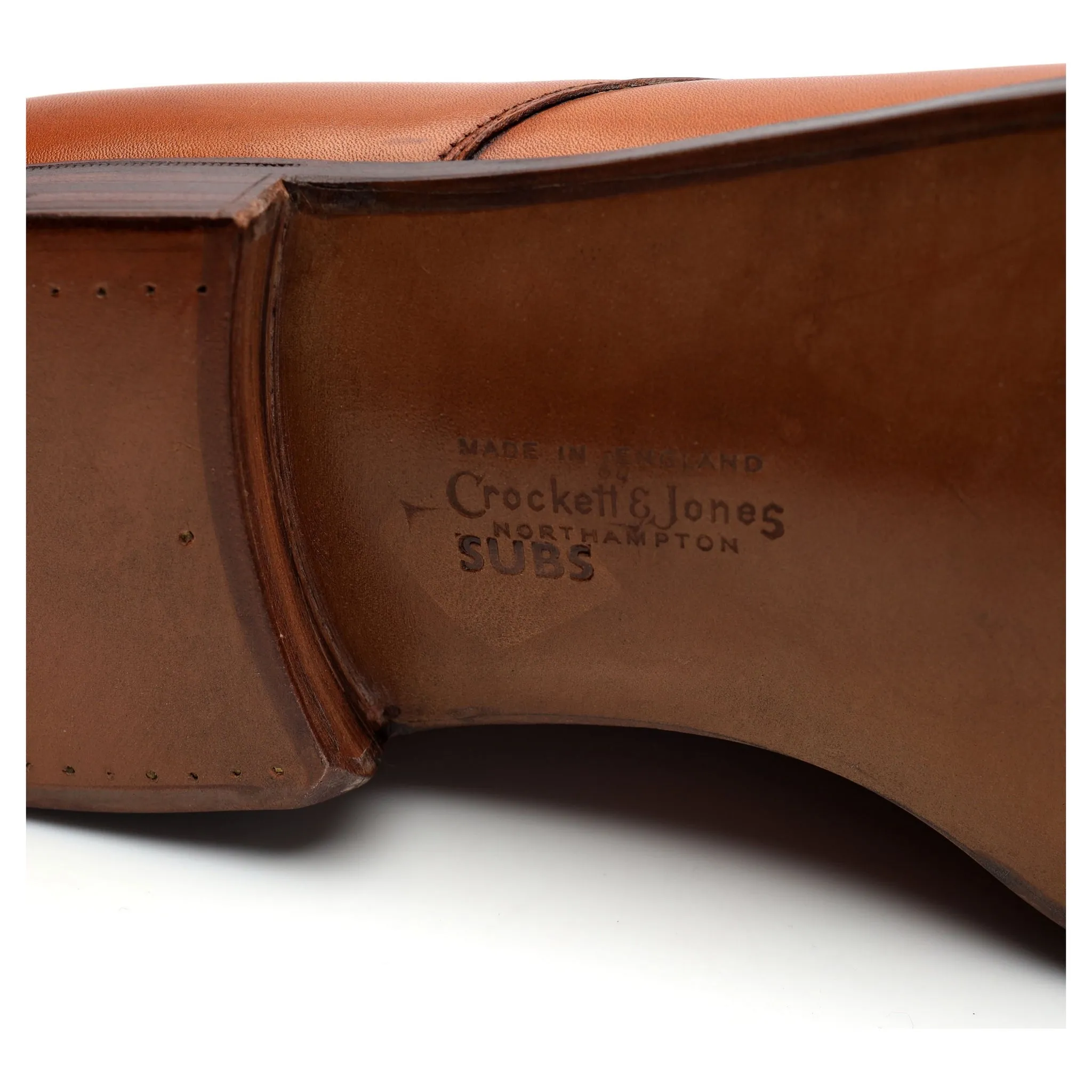 'Sherwood' Tan Brown Leather Derby UK 11.5 D