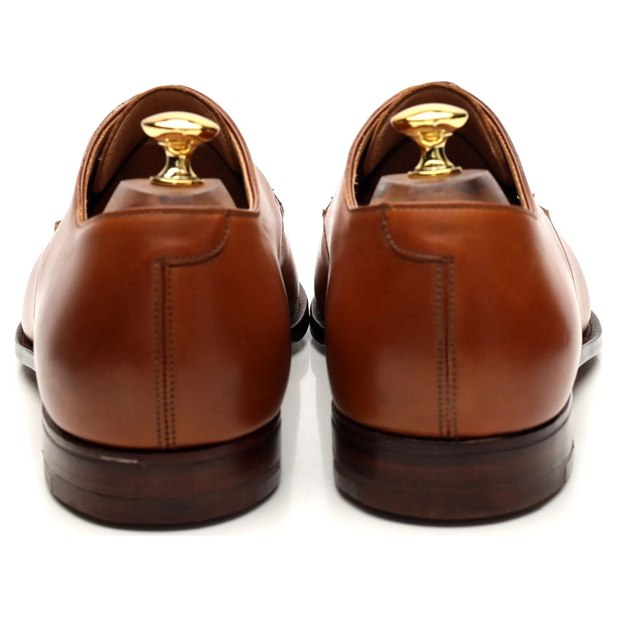'Sherwood' Tan Brown Leather Derby UK 11.5 D