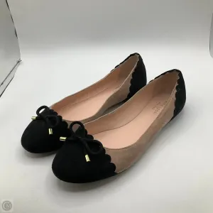 Shoes Designer By Kate Spade In Black & Tan, Size: 9.5
