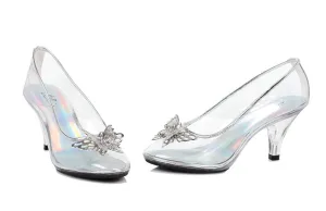 Shoes Glass Slipper Sz 10 Adult Women Costume Accessories