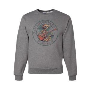 Skeleton Guitar Crewneck Sweatshirt