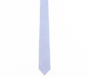 Skinny Blue Pinpoint Oxford Tie