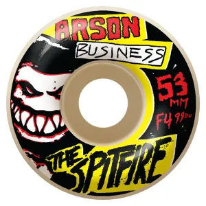 Spitfire - F4 Arson Business 53MM 99A Skateboard Wheels