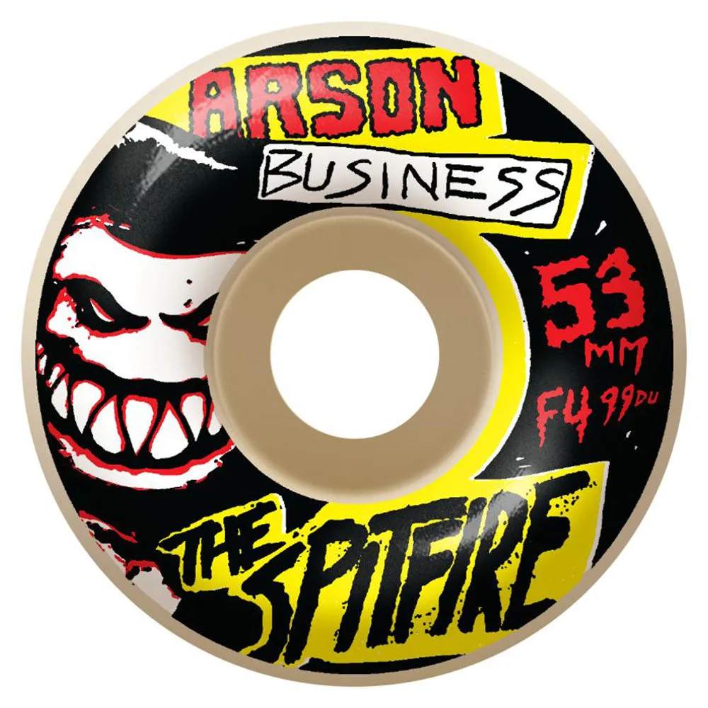 Spitfire - F4 Arson Business 53MM 99A Skateboard Wheels
