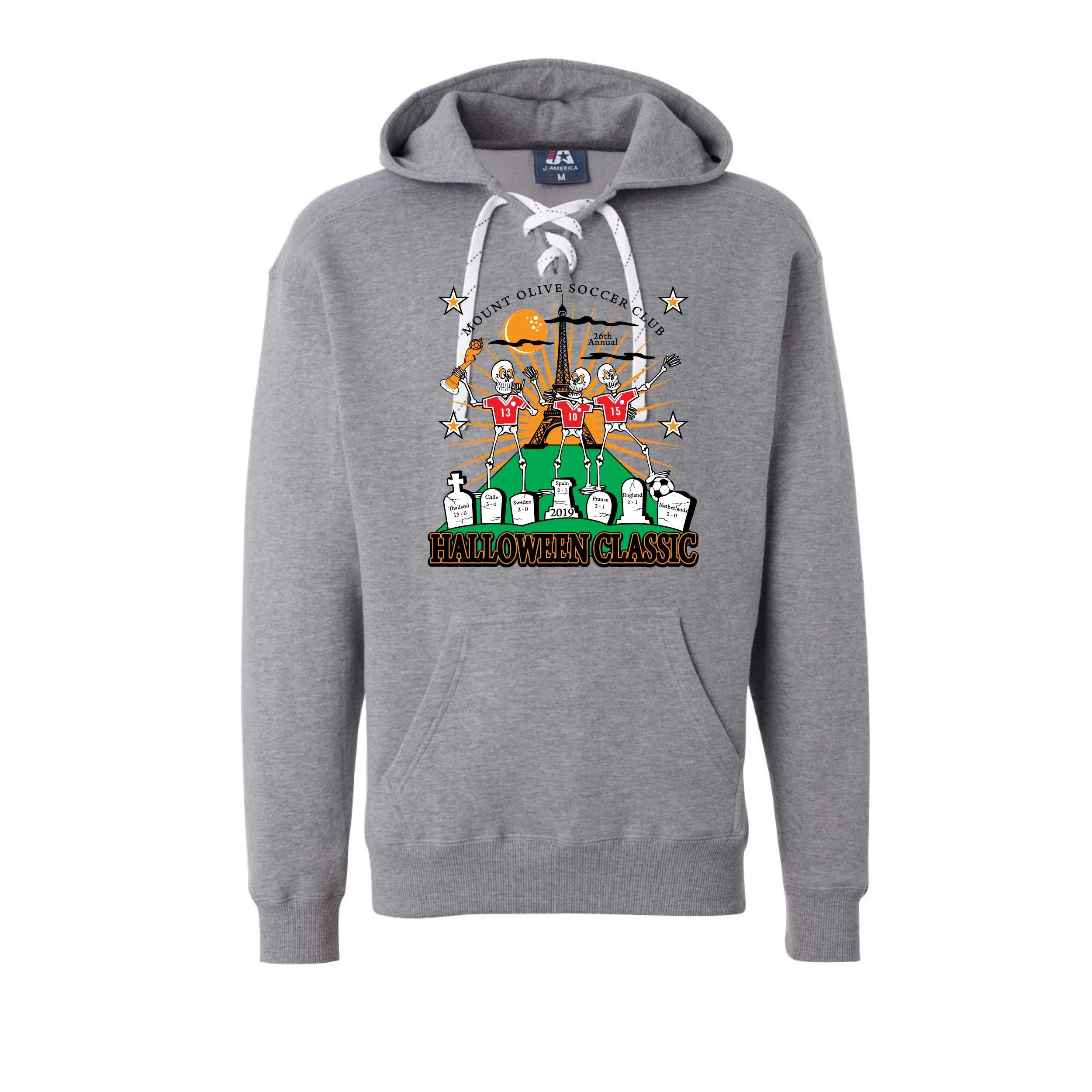 Sport Laced Hoodies Mount Olive Halloween Classic