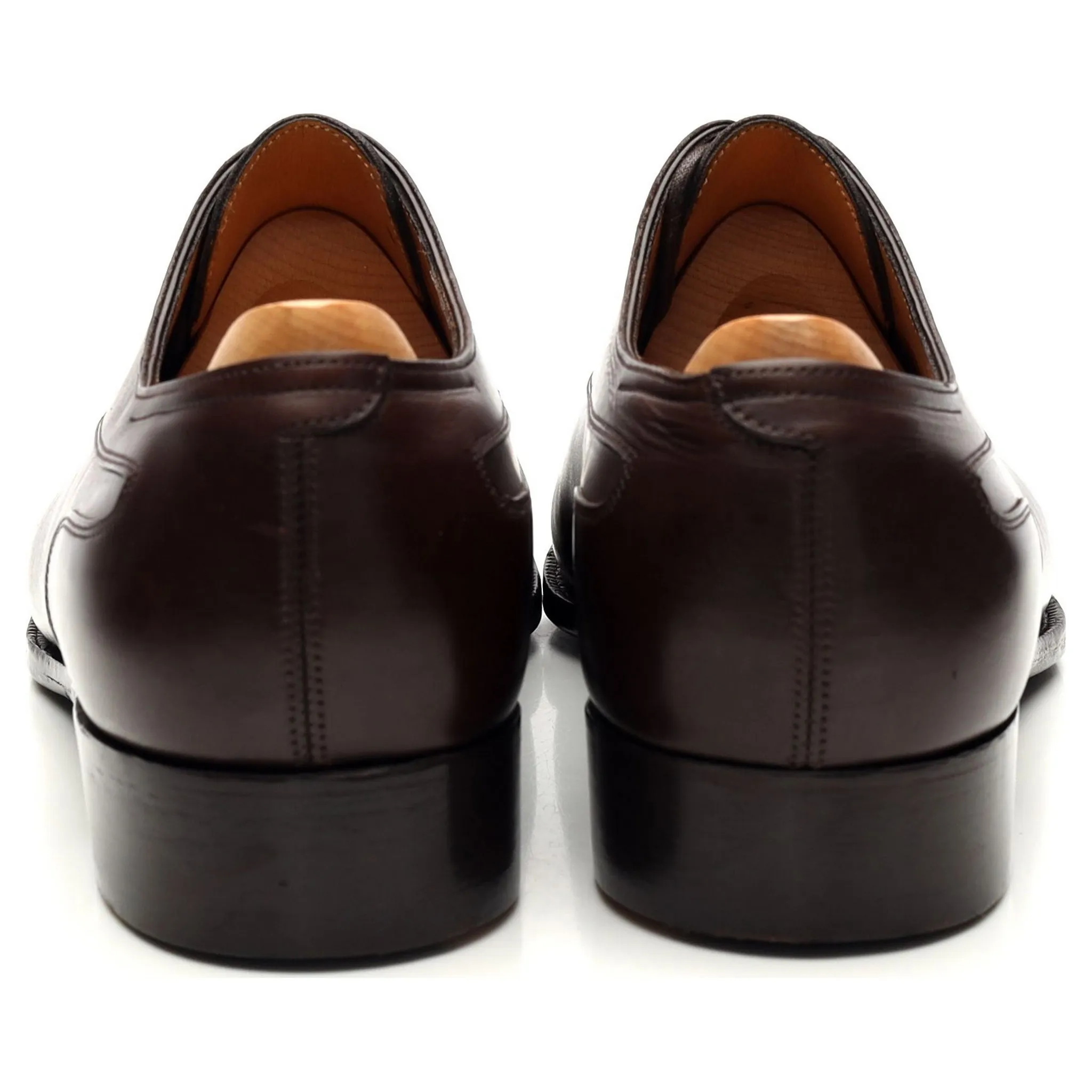 'Stafford' Dark Brown Leather Oxford UK 7 E