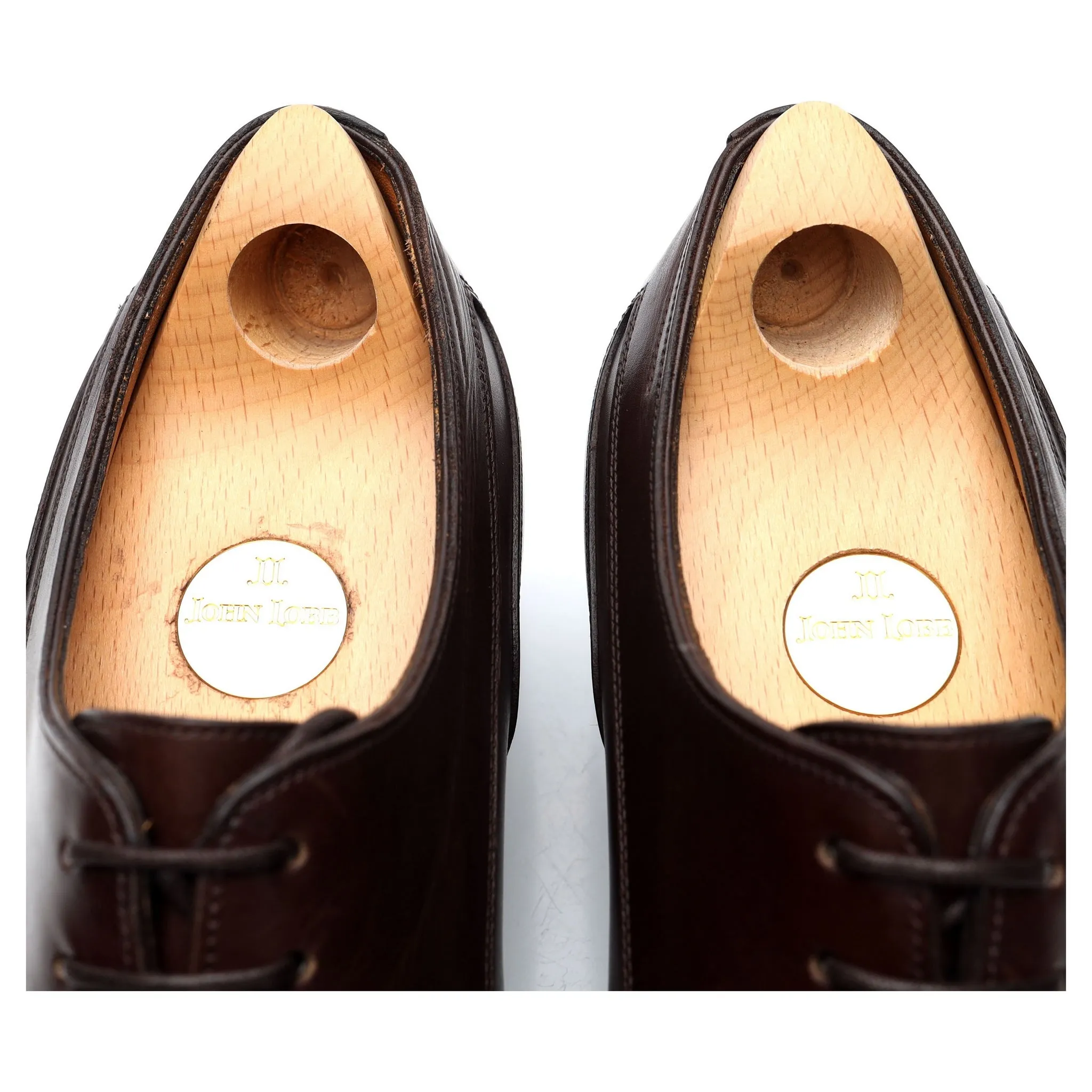 'Stafford' Dark Brown Leather Oxford UK 7 E