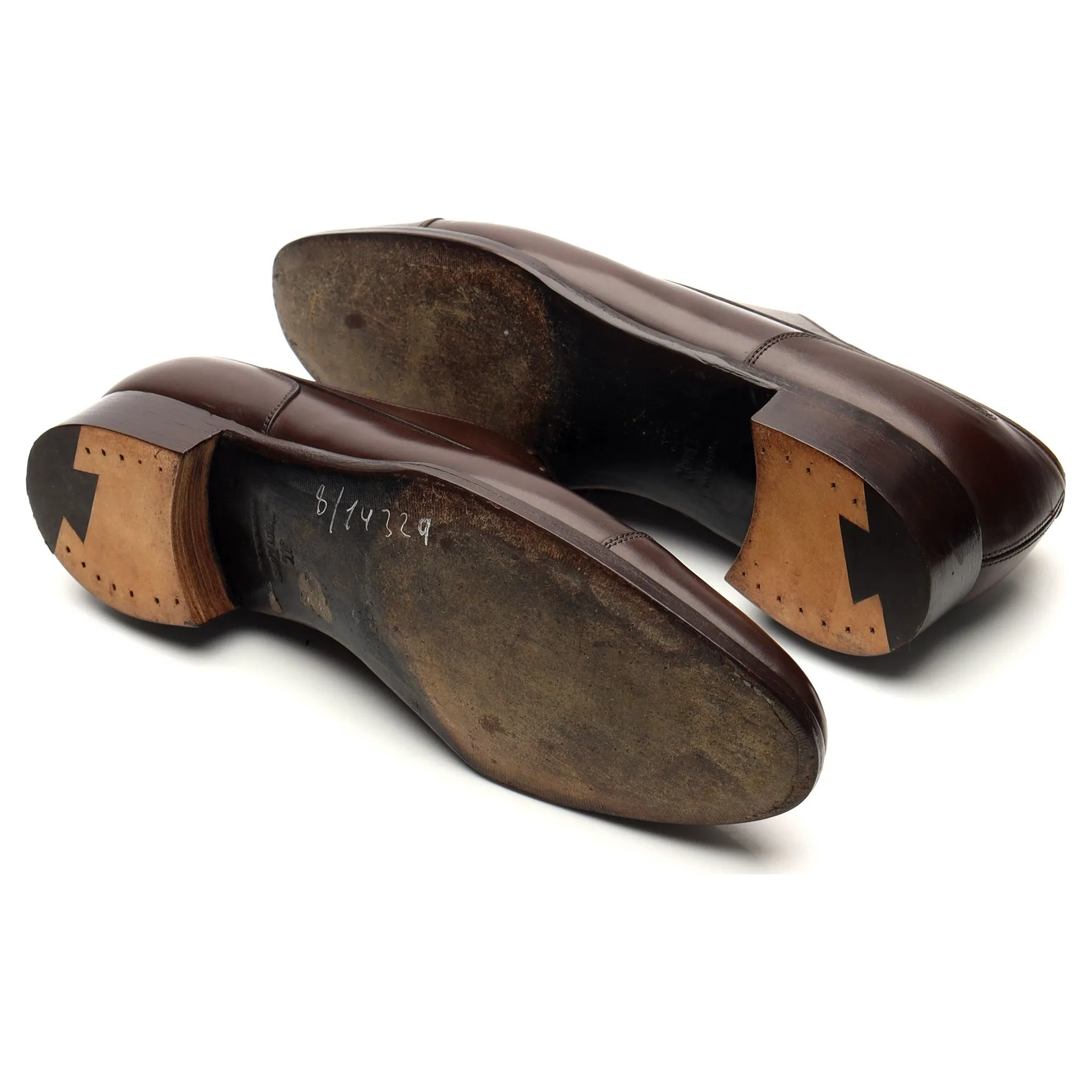 'Stafford' Dark Brown Leather Oxford UK 7 E
